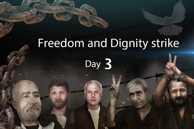 CAMPAGNA PRIGIONIERI PALESTINESI. Tre articoli sullo sciopero della fame dei prigionieri palestinesi su zeitun.info