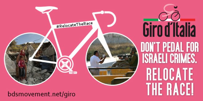 Incredibile annuncio: il Giro d’Italia parte da Israele!
