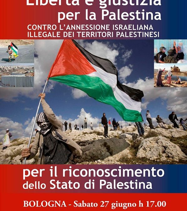 Bologna 27 giugno: Manifestazione per la Palestina