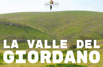 Aiutiamo la Valle del Giordano, uno dei progetti di AssopacePalestina