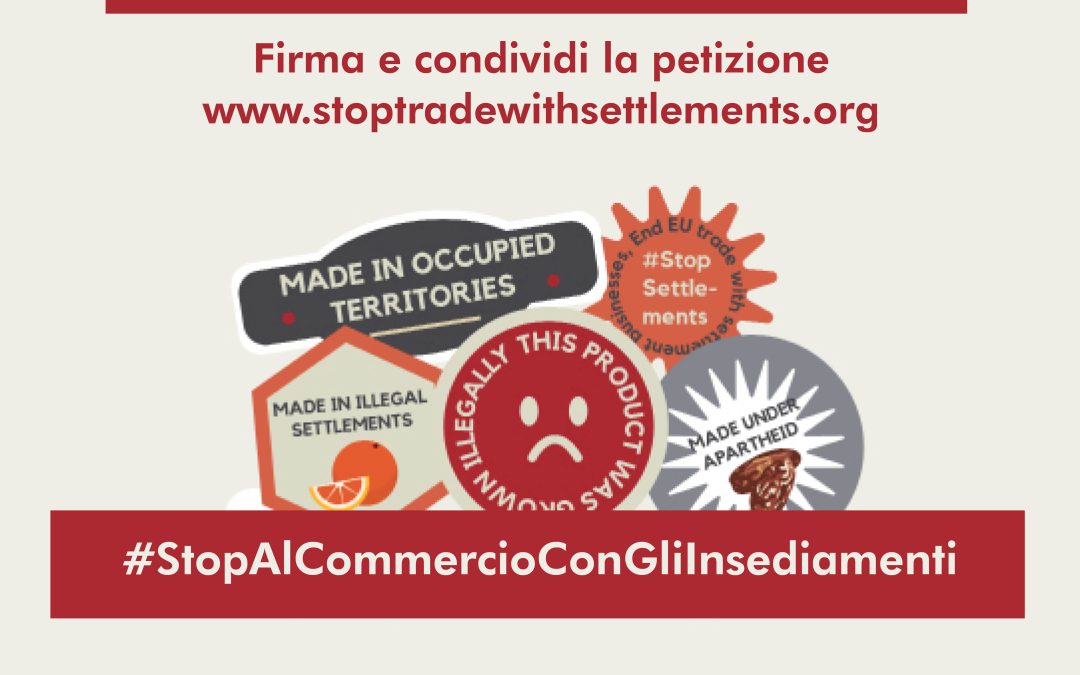 Campagna STOP AL COMMERCIO CON GLI INSEDIAMENTI