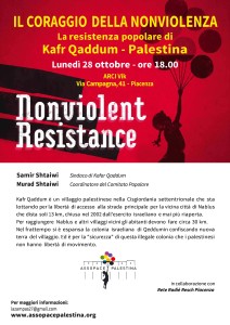 ASSOPACE PALESTINA 2013 Nonviolent Resistance - Piacenza 28-10-page-0