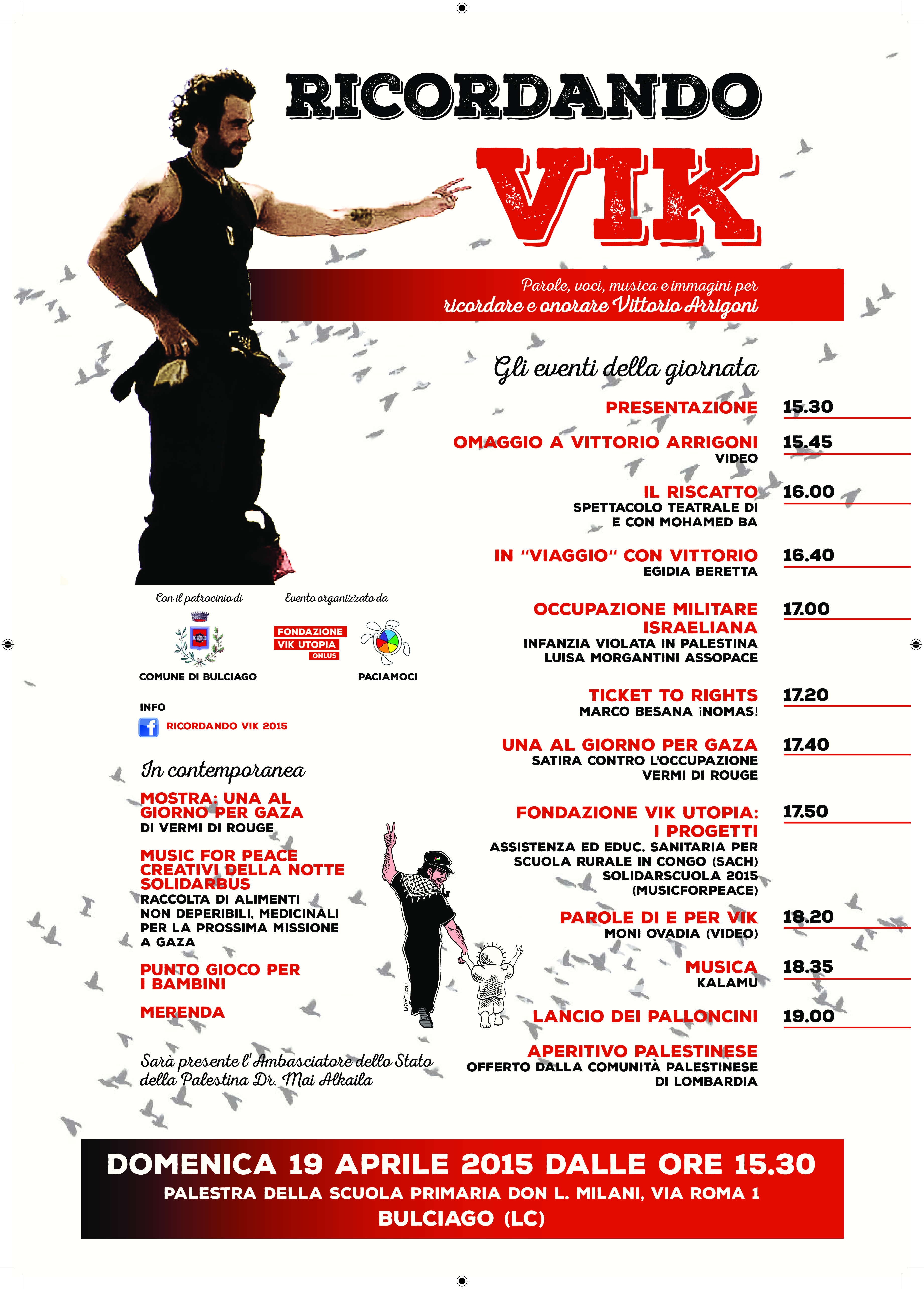 Bulciago 19 aprile: Ricordando Vik