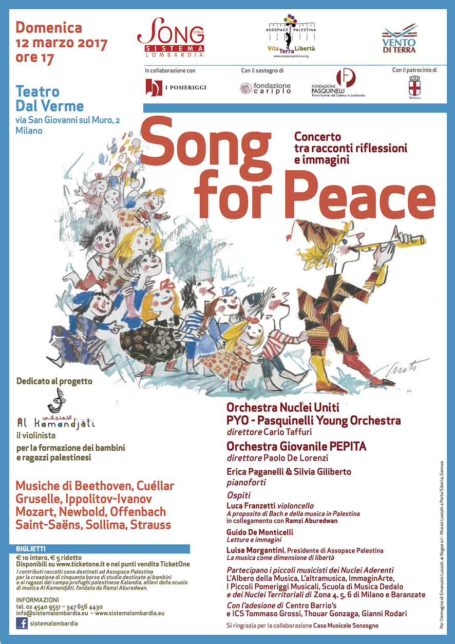 Milano 12 Marzo: Song for peace