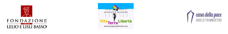 Monterotondo (RM), 12 maggio, Seminari su: Palestina-Israele :per un futuro di diritto.