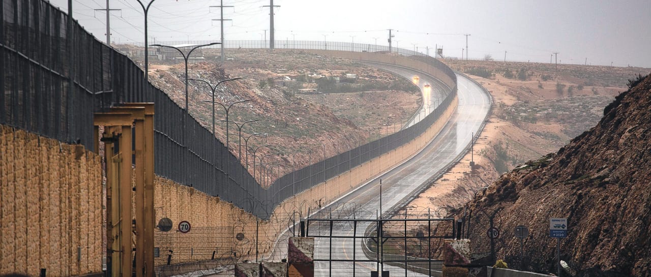 La strada dell’apartheid.