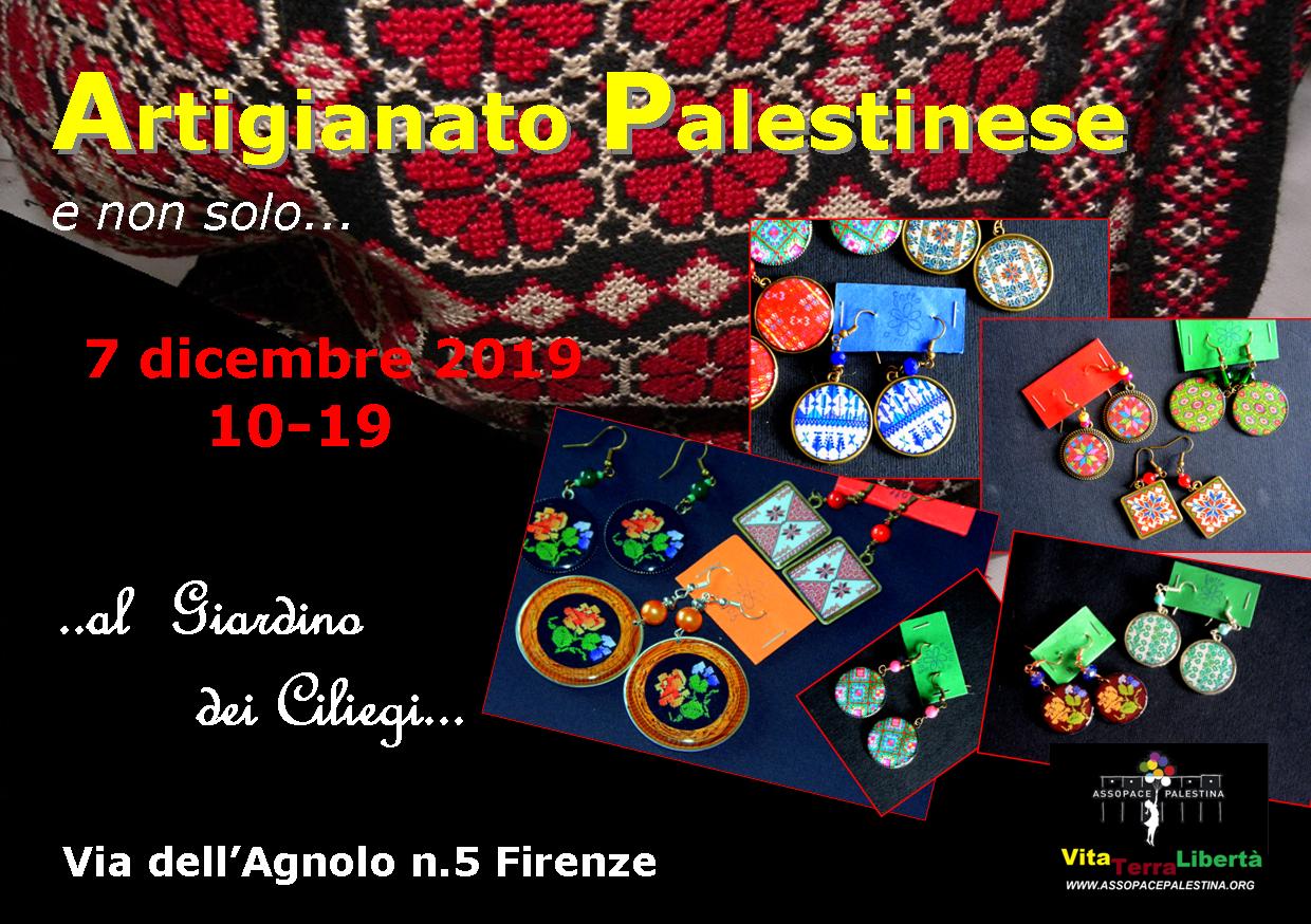 Firenze: 7 dicembre – mercato di Natale con prodotti palestinesi