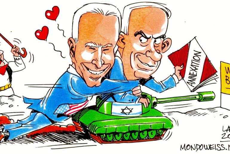 Descrizione: Macintosh HD:Users:donatocioli:Desktop:Biden-Netanyahu-Israel-Mondoweiss-Latuff-770x515.jpg