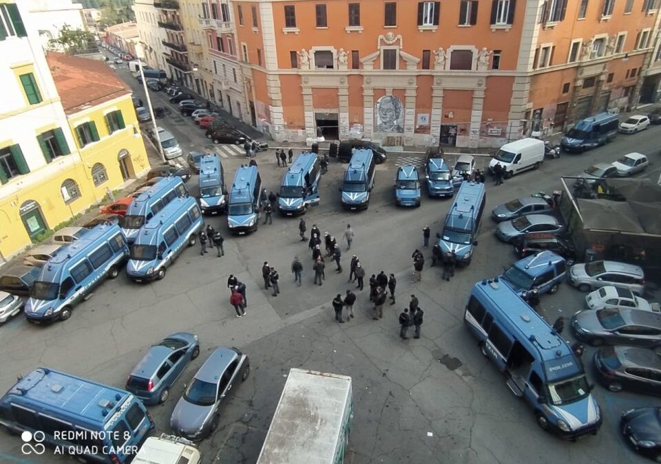 Sgomberato il Cinema Palazzo a Roma