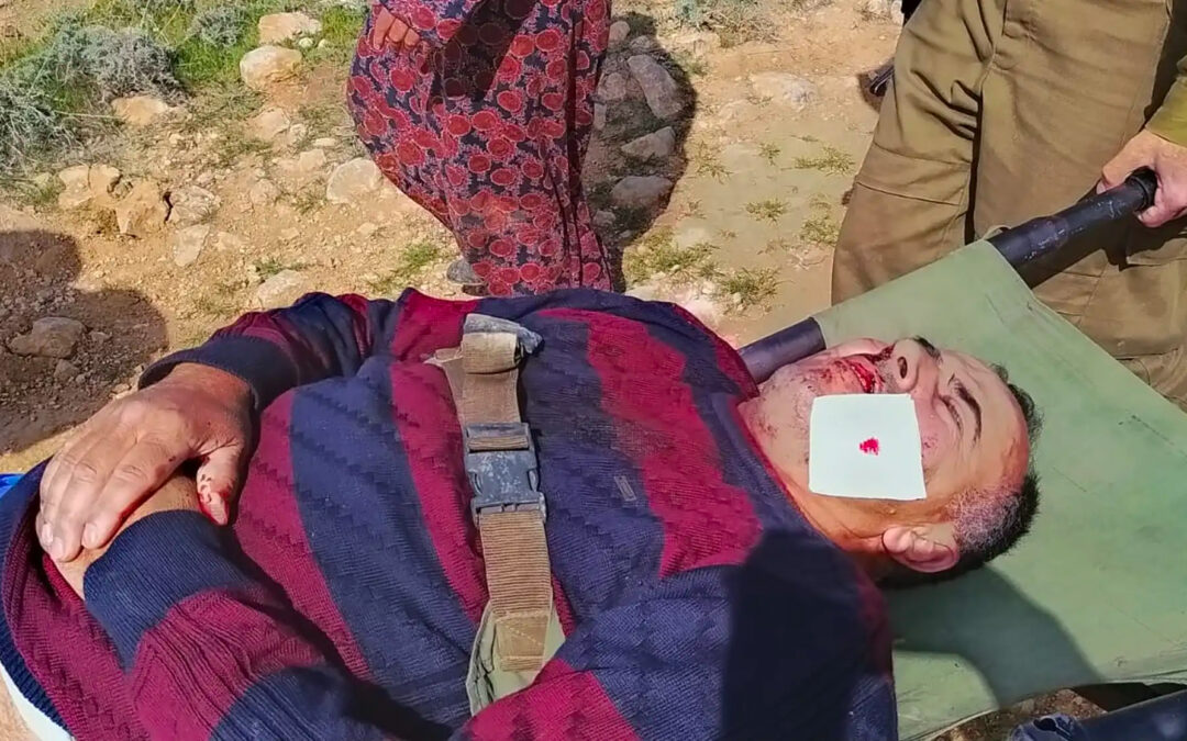 Coloni filmati mentre attaccano una famiglia palestinese in Cisgiordania