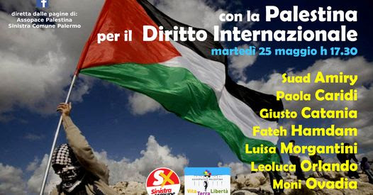 Webinar 25 maggio: Con la Palestina per il Diritto Internazionale