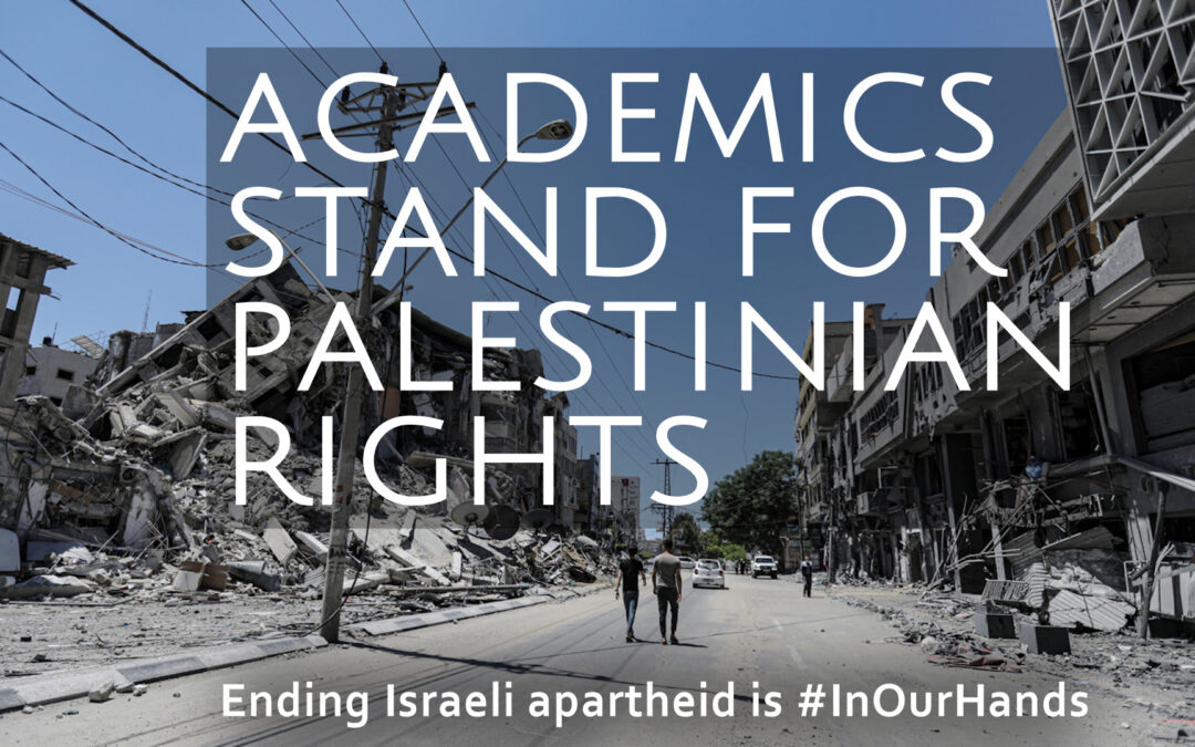 In un numero senza precedenti, dipartimenti universitari e studiosi di tutto il mondo chiedono la fine dell’apartheid israeliano