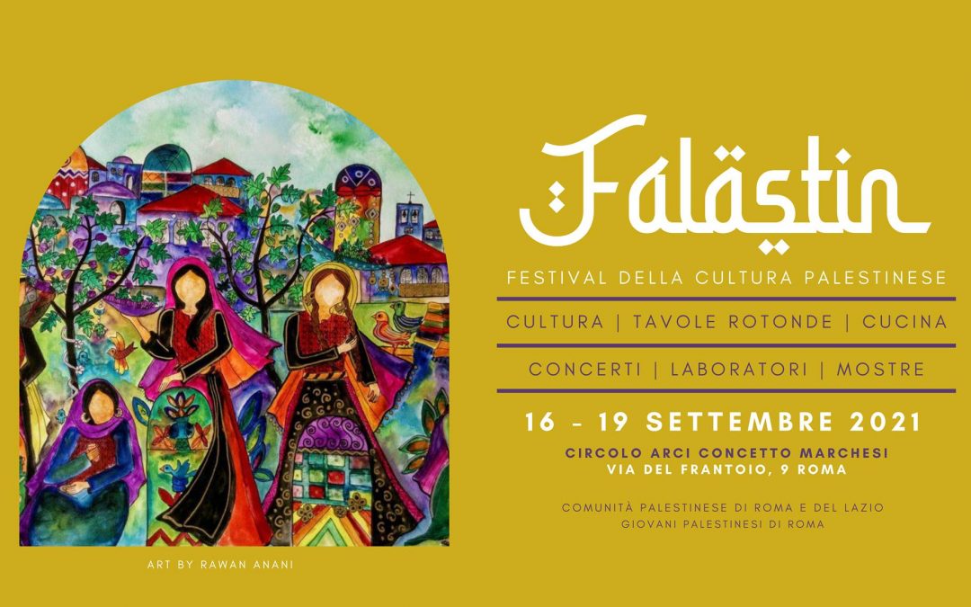 Seconda edizione del Falastin Festival dal 16 al 19 settembre