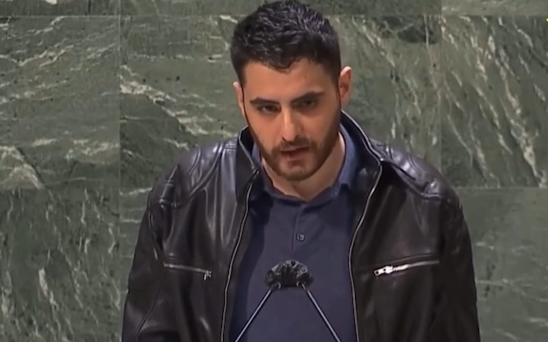 Mohammed El-Kurd pronuncia un appassionato discorso all’Assemblea Generale dell’ONU