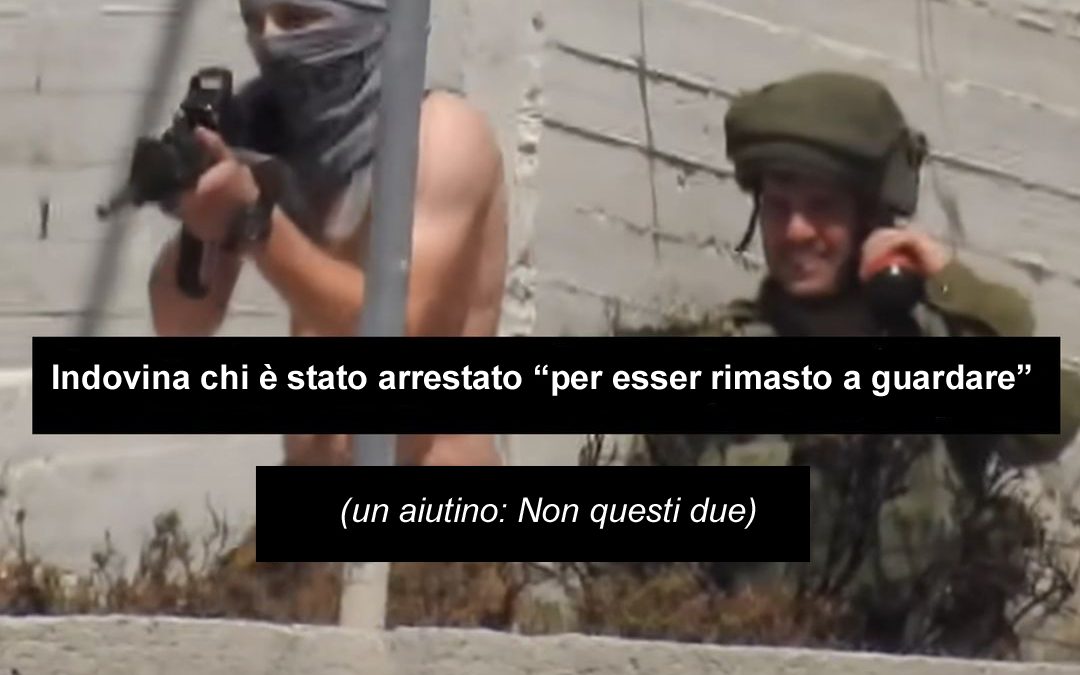 Tre attivisti arrestati perché non proteggevano i coloni