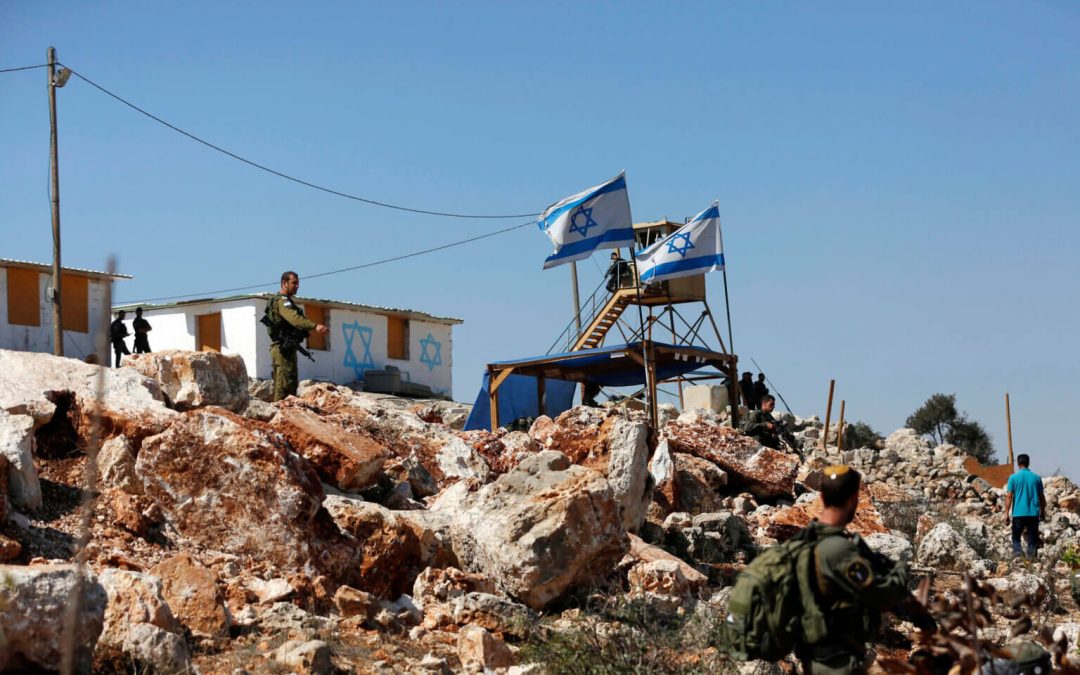 I coloni israeliani lanciano una massiccia operazione di costruzione di avamposti