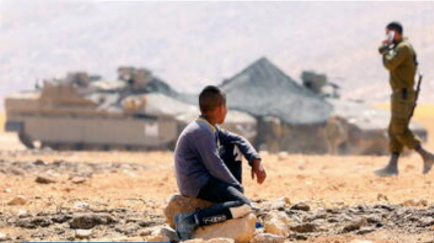 L’addestramento a fuoco dell’esercito israeliano nei villaggi palestinesi sta creando condizioni invivibili