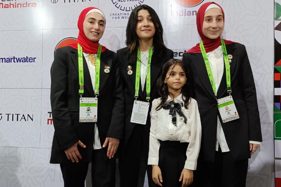 Olimpiadi degli scacchi 2022: dalla Palestina ecco Randa Sedar- la più giovane partecipante alla competizione