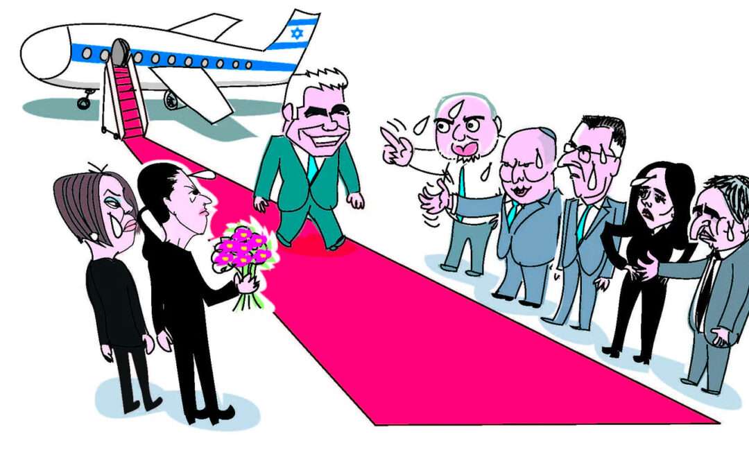 Quando Lapid parla della soluzione a due Stati, non sta parlando a Mahmoud Abbas