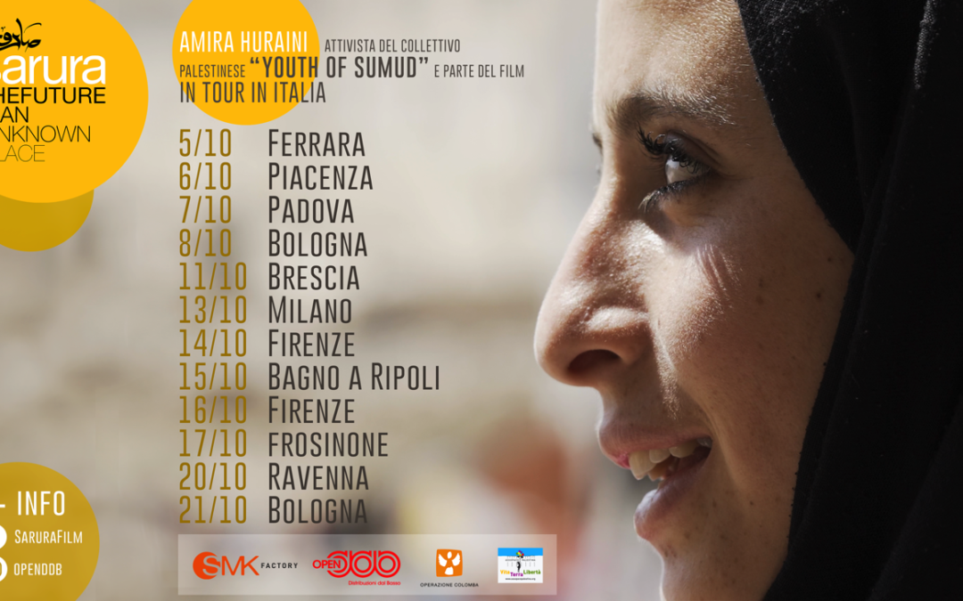 Amira Huraini fi Youth of Sumud in italia, Lunedi 17 ore 17.30 sarà a Frosinone