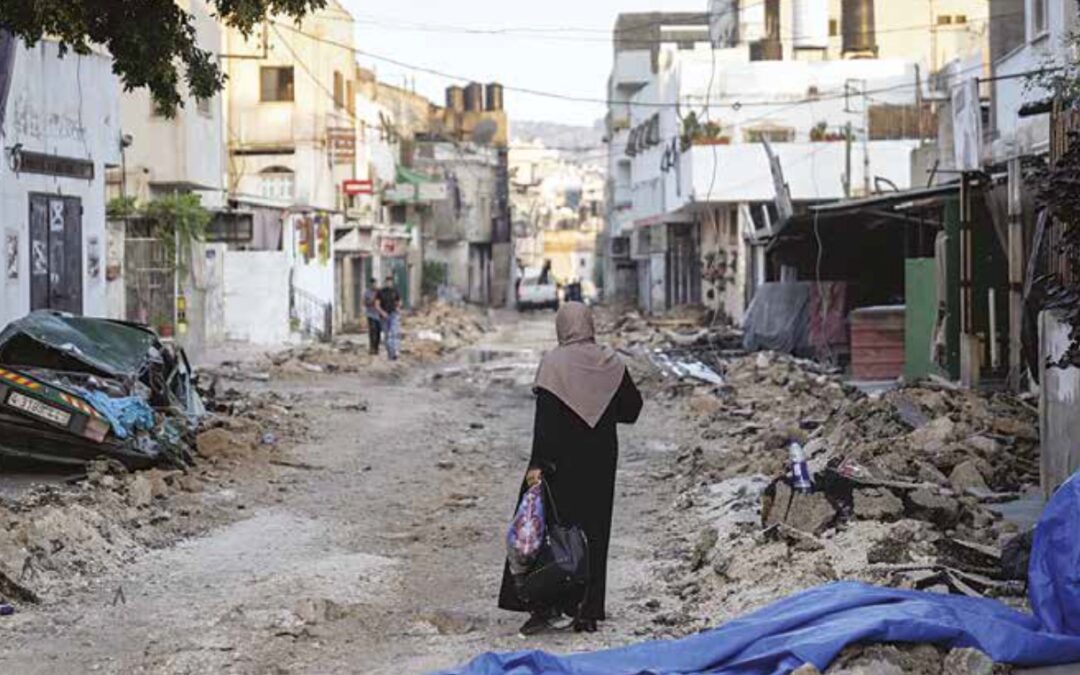 Il ritorno dei palestinesi nel campo di Jenin