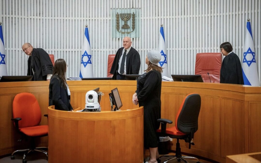 Quando la Corte Suprema di Israele agisce come un tribunale militare