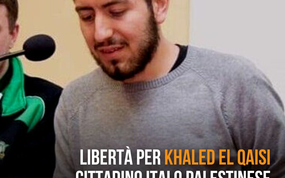 Comunicato sulla detenzione del nostro compagno Khaled