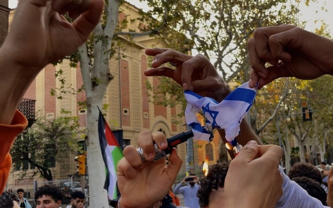 «Rogo bandiera Israele non è antisemita»
