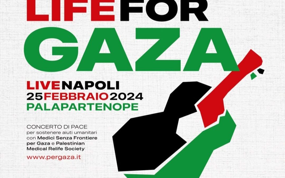 Già sold out il concerto “Life for Gaza” a Napoli!